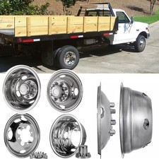 10 Lug Ford F450 2wd 1988-1998 16 Dual Wheel Simulators Dually Rim Hub Caps 10 Lug Ford F450 2wd 1988-1998 16 Dual Wheel Simulators Dually Rim Hub Caps
