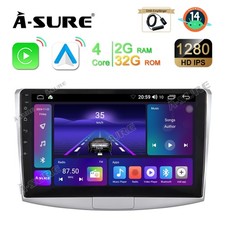 DAB+ Carplay 2+32G Android 14 Autoradio GPS Navi RDS für VW Passat B6 2005-2010