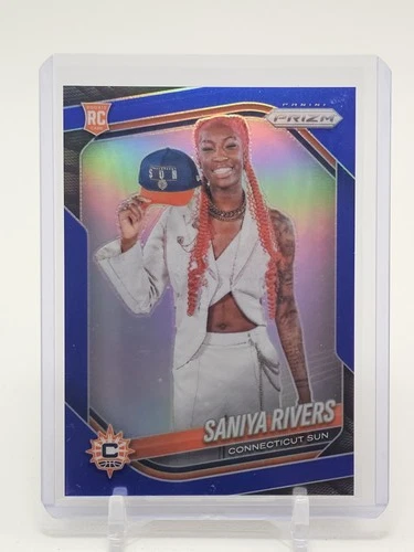 Saniya Rivers 2025 Panini Prizm Saniya Rivers #150 Blue