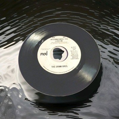 GRIMM BROS.: make you love me (presidents love song) MOD 7'' Single 45 RPM