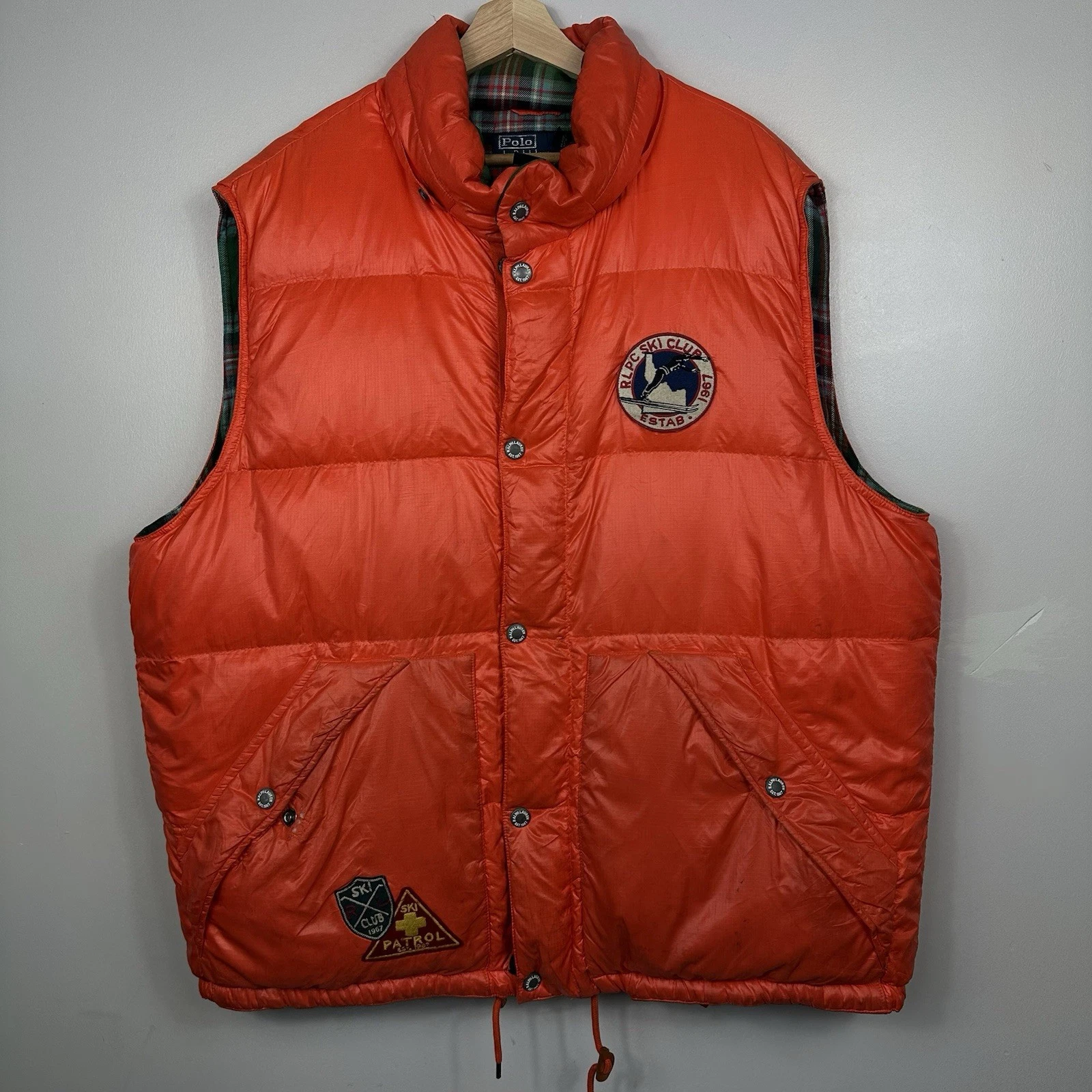 Polo Ralph Lauren Gilet Puffer Jacket, Down, Ski Patrol Lo Life, Mens XXL