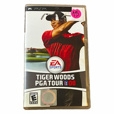 EA SPORTS Tiger Woods PGA Tour 08 Sony PSP Golf E NTSC-U/C Case Manual Included