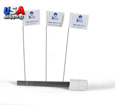 Electric Dog Fence Boundary Flags for Visual Aid during Underground Dog Fence T