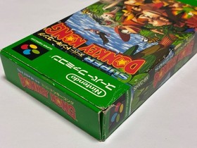 Super Donkey Kong Country 1 Boxed Nintendo Super Famicom SFC 1994 Japan import