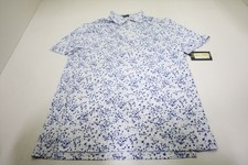 G/Fore SCATTERED DITZY TECH JERSEY Polo Mens Size Medium S/TWT New INV13365301