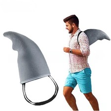 Shark Fin Accessory Gray Shark Fin Costume Easy to Wear Shark Dress up Costume