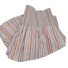 Vineyard Vines Skirt Womens Small Harbor Smocked Neon Rosa Coastal Performance