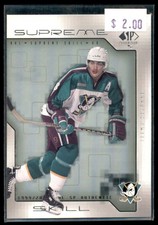 1999-00 SP Authentic Supreme Skill Teemu Selanne #SS2