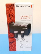 NEW Remington Compact Ceramic Worldwide Voltage Travel Hair Hot Rollers NIB