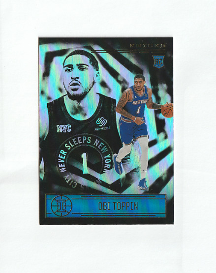 2020-21 Panini Illusions - Rookies #176 Obi Toppin (RC)