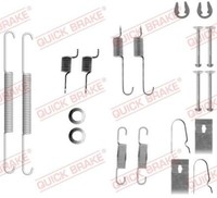 Quick Brake 105-0847 ZubehöRsatz, Bremsbacken FüR KIA Passend FüR Nissan