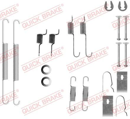 Quick Brake 105-0847 ZubehöRsatz, Bremsbacken FüR KIA Passend FüR Nissan-image