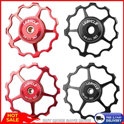11T 13T Useful Aluminum Alloy Bike Guide Roller Idler Bicycle Guide Wheel Pulley
