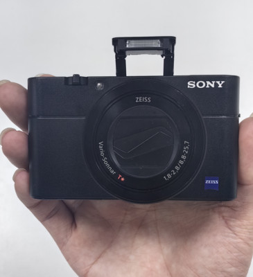 Sony Cyber-Shot DSC-RX100V RX100M5 Compact Digital Camera Flip