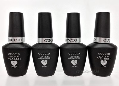 CUCCIO Colour Veneer - LED/UV Gel 4pc 