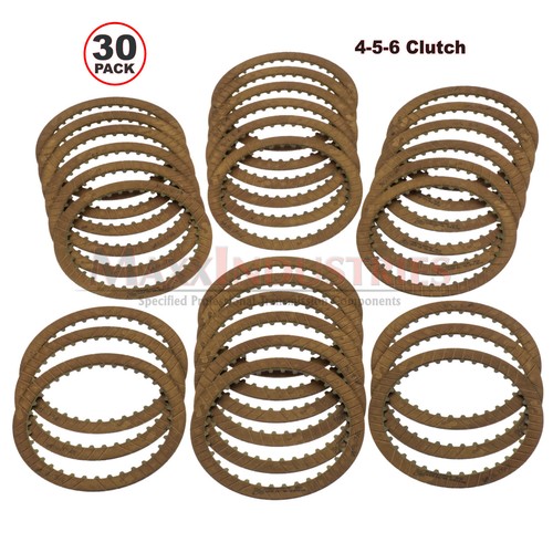 6L80 6L90 Transmission Friction Clutch Plates 4-5-6 Clutch 30-Pack .063" 36T - 第 1/3 張圖片