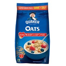 Quaker Oats , Rolled Oats Natural Wholegrain,Nutritious Breakfast Cereals, 1.5kg