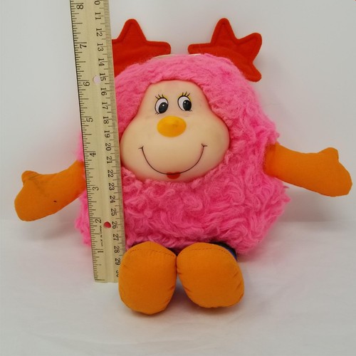 Vintage 1983 Hallmark Pink Rainbow Brite Dee Lite Sprite Stuffed Animal - Picture 4 of 12