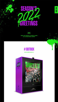 BTS 2022 SEASON'S GREETINGS Video Card+Calendar+Diary+PhotoBook+