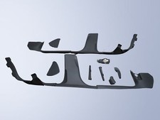 diverse Verkleidungsteile Set Innenraum schwarz original Audi A5 Sportback 8T B8