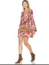 Show Me Your Mumu Sienna Swing Dress in Happy Henna Size Small 2 Pc
