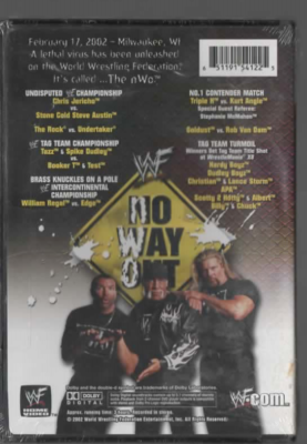 WWF - No Way Out 2002 (DVD, 2002) for sale online | eBay
