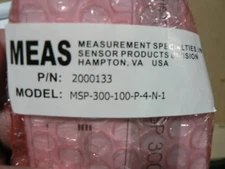 MEASUREMENT SPECIALTIES PRESSURE TRANSMITTER 2000133