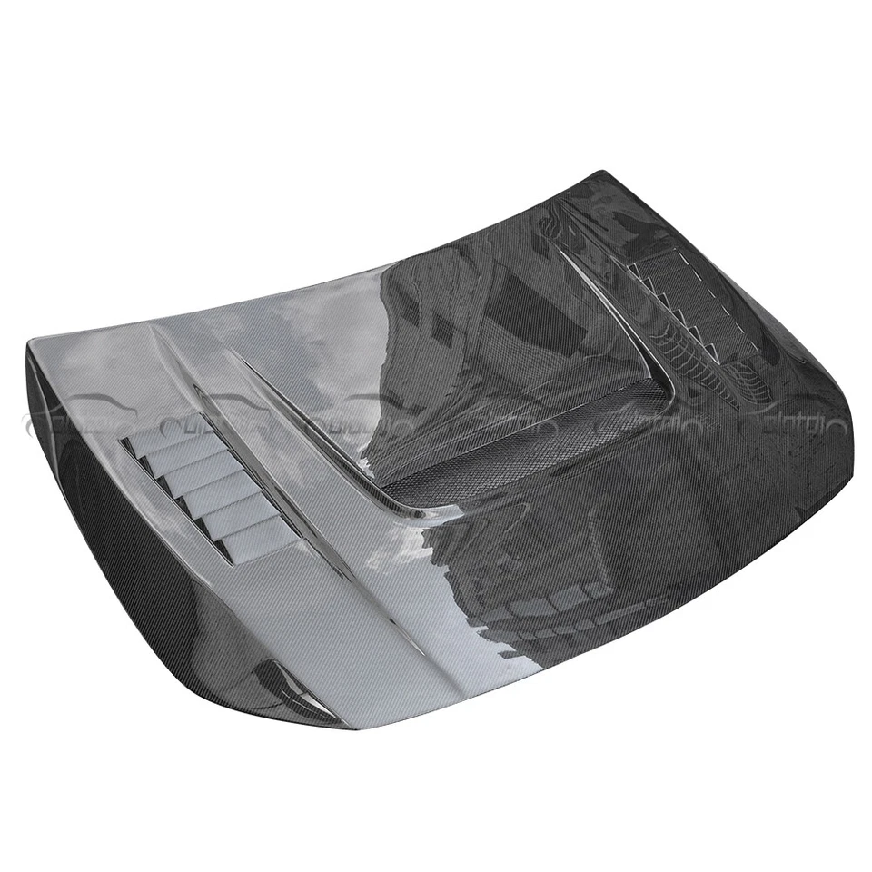 Cubierta del capó del motor de fibra de carbono estilo VRS para Mercedes Benz W177 A45AMG Foto 3 de 4