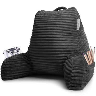 Reading Pillow for Bed Adult   Back Pillow for Sitting in Bed, Standard Plush...