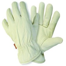 Briers Women's Protective Thorn-Resistant Leather Hide Gardening Gloves