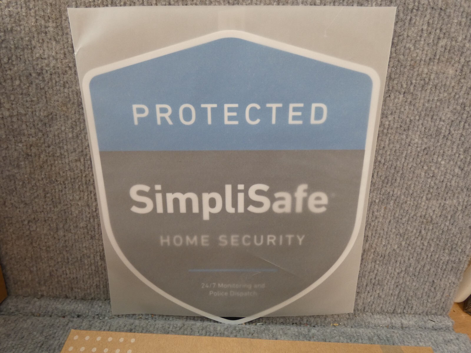 SimpliSafe Yard Sign Stake and Sign Home Security New in Box eBay