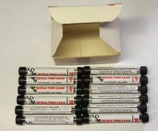 Vintage Scripto 0.5mm 2H Ultra Thin Lead 12 Tubes In Box F230 USA NEW NOS NIB