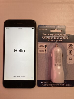 Apple iphone 6 AT&T model  A1549 space gray 2 pc bundle