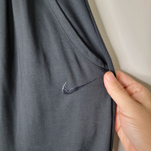 Nike S Flow Lux Loose Fit Black Tie Front Dropped Crotch Active Leggings - 第 4/10 張圖片