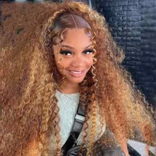 New 13x6 Human Hair Deep Wave Frontal Wig 13x4 Water Wave Curly Wigs for Women