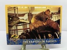 1993 TOPPS JURASSIC PARK Card - #67 The Raptors In Pursuit
