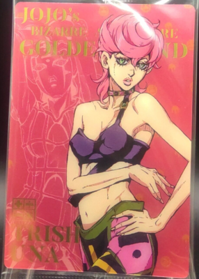 Trish Una Jojo's Bizarre Adventure Golden Wind Anime TCG Bandai