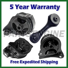 Motor & Transmission Mount Kit 4x For 90-93 Honda Accord LX/DX 2.2L Manual-K0013