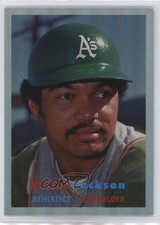 2021 Topps Archives 1957 Topps Rainbow Foil 140/150 Reggie Jackson #15 HOF 7eo