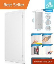 14x29 Access Panel for Drywall - Durable Plastic Cover for Plumbing Access