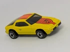Vintage 1978 Hot Wheels Upfront Porsche 924 Blackwall Yellow Hong Kong 1:64