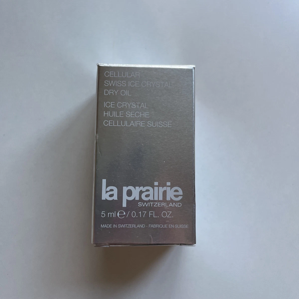 La Prairie - Ice Crystal - Huile Sèche Cellulaire Suisse - Soin Hydratant Luxe - Neuf