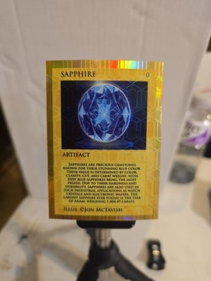 2025 Cardsmiths Currency Series 5 SAPPHIRE Gemstone Citrine 12/40 SP #8 RARE  