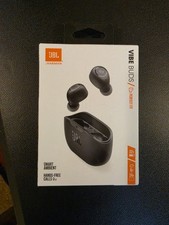 JBL Vibe Buds True Wireless Bluetooth In-Ear Earbuds Mic 8mm Black