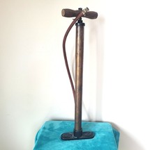 Ford Model T Tire Pump Brass Tube And Ford Script