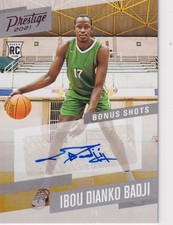 2021 Prestige Ibou Dianko Badji Auto Bonus Shots Rookie 