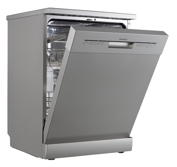 GeschirrspüLer SpüLmaschine Freistehend Oder UnterbaufäHig 60 Cm Silber Respekta-image