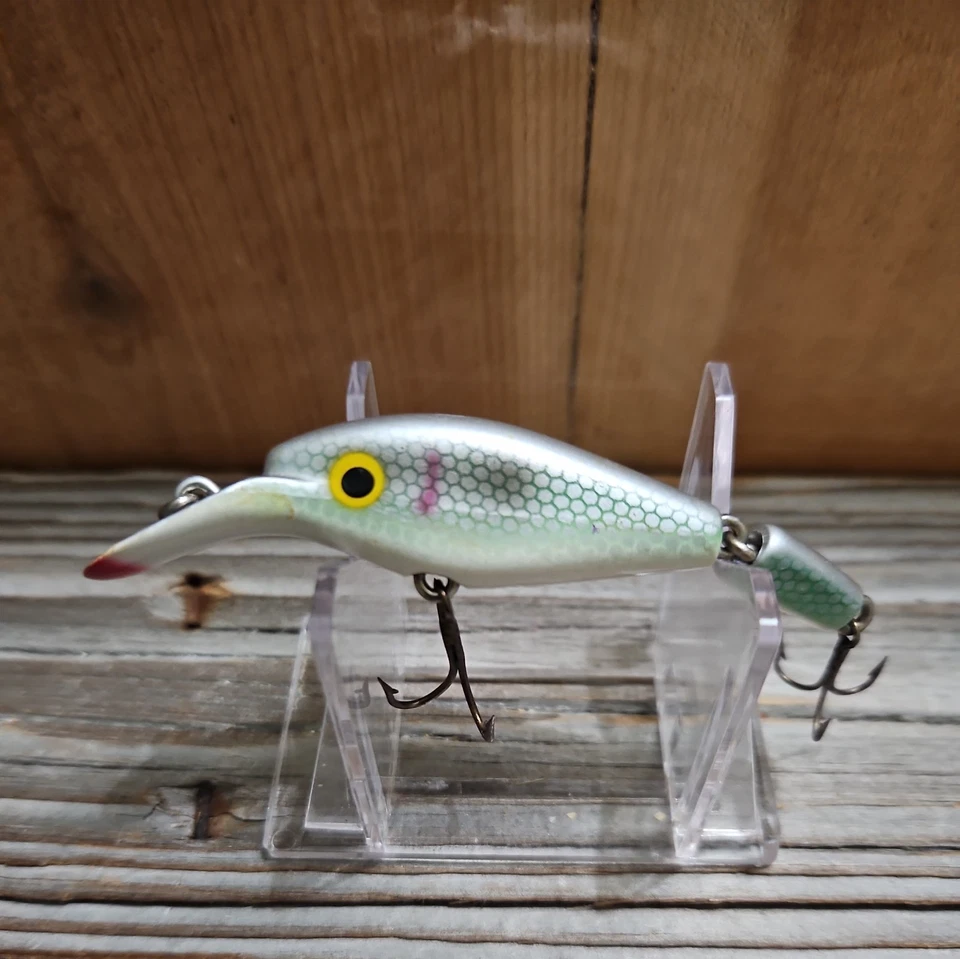 De colección Lazy Ike "SNAPPERTAIL" #ST-3 SH. Señuelo color sábalo. Caja/inserto original.  Foto 2 de 4