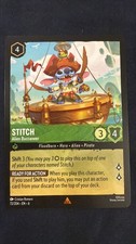 Disney Lorcana  Azurite Sea: Stitch Alien Buccaneer  NM  72/204