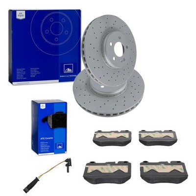 ATE BREMSSCHEIBEN 342mm + CERAMIC VORNE passend für MERCEDES GLC X253 C253 W253